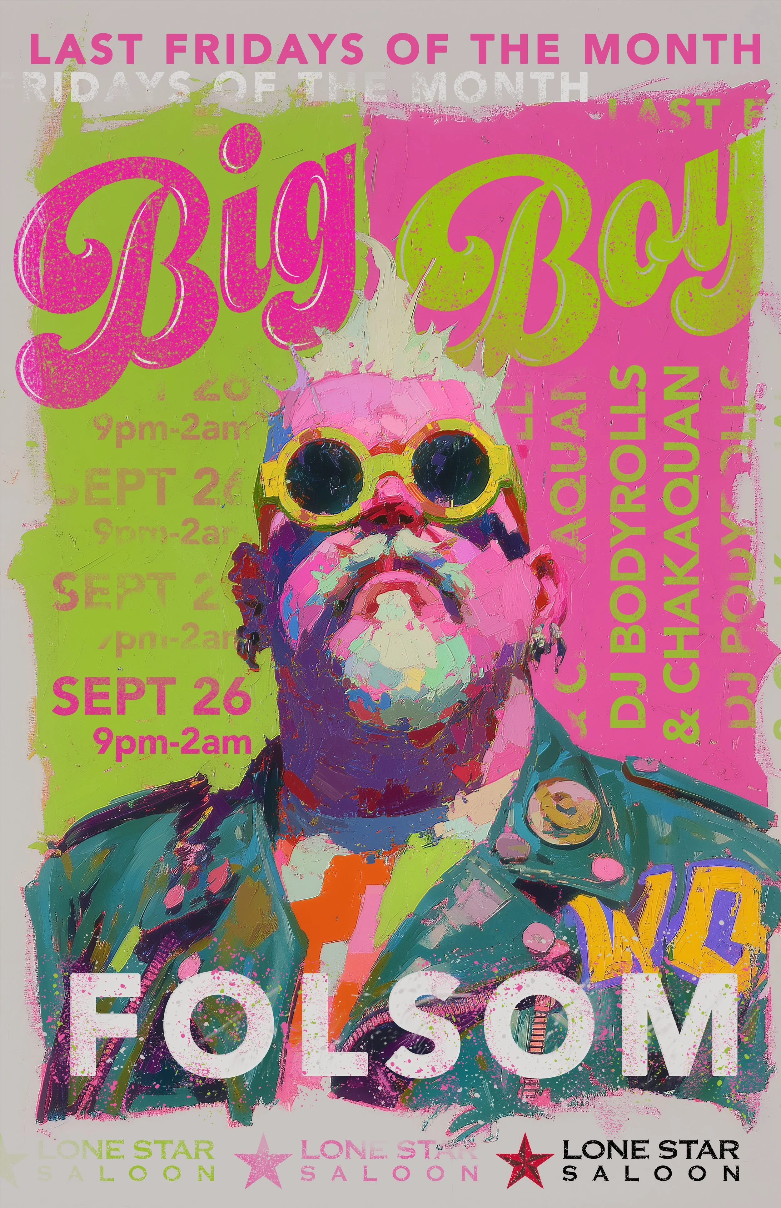 Big Boy Folsom Edition — Lone Star Saloon